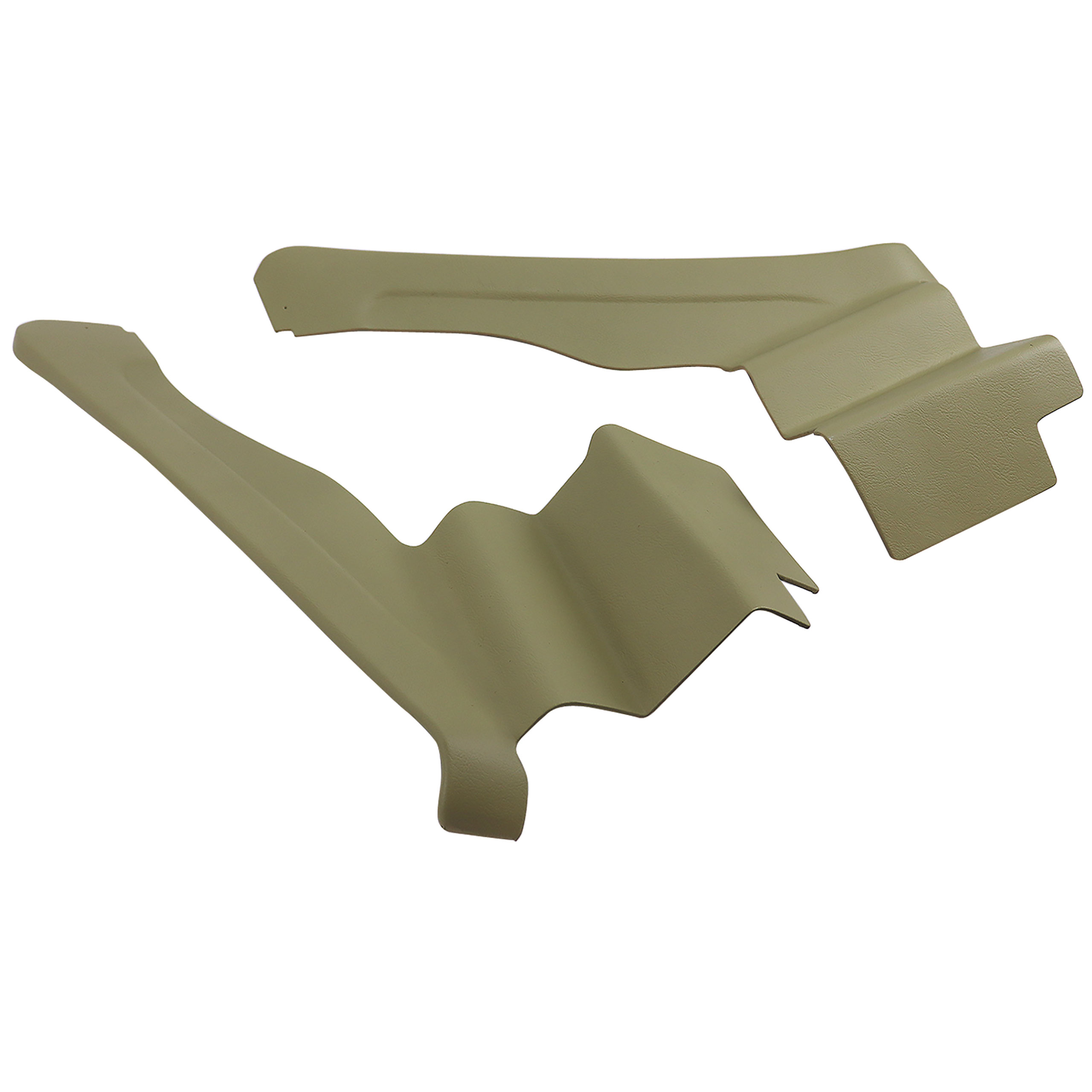 1974-1975 C3 Corvette Interior Rear Quarter Panels Neutral Convertible ...