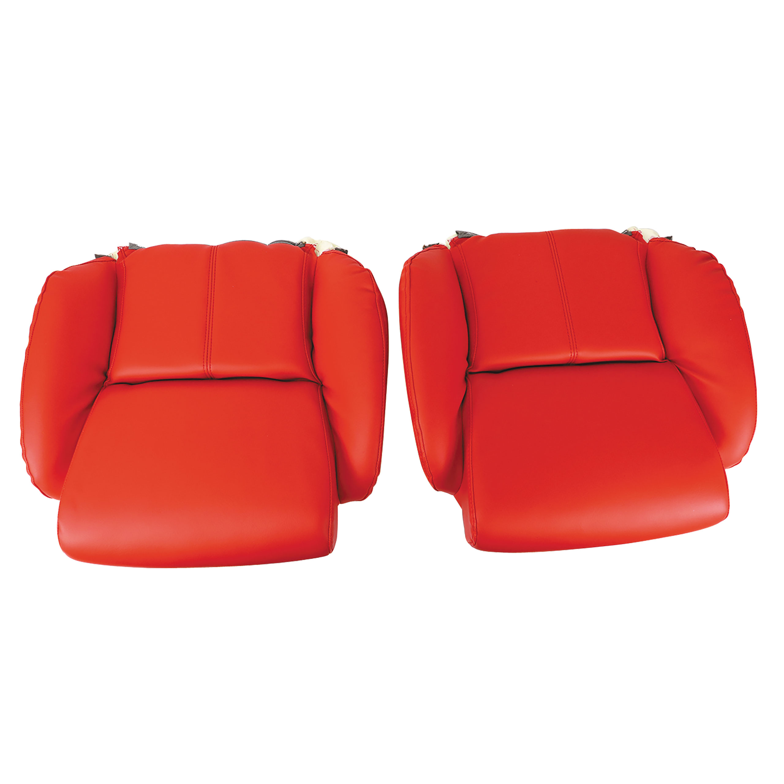 1994-1996 Corvette Mounted 100% Leather Standard Seat Covers - Black /Gray 2-Tone - CA main image 0