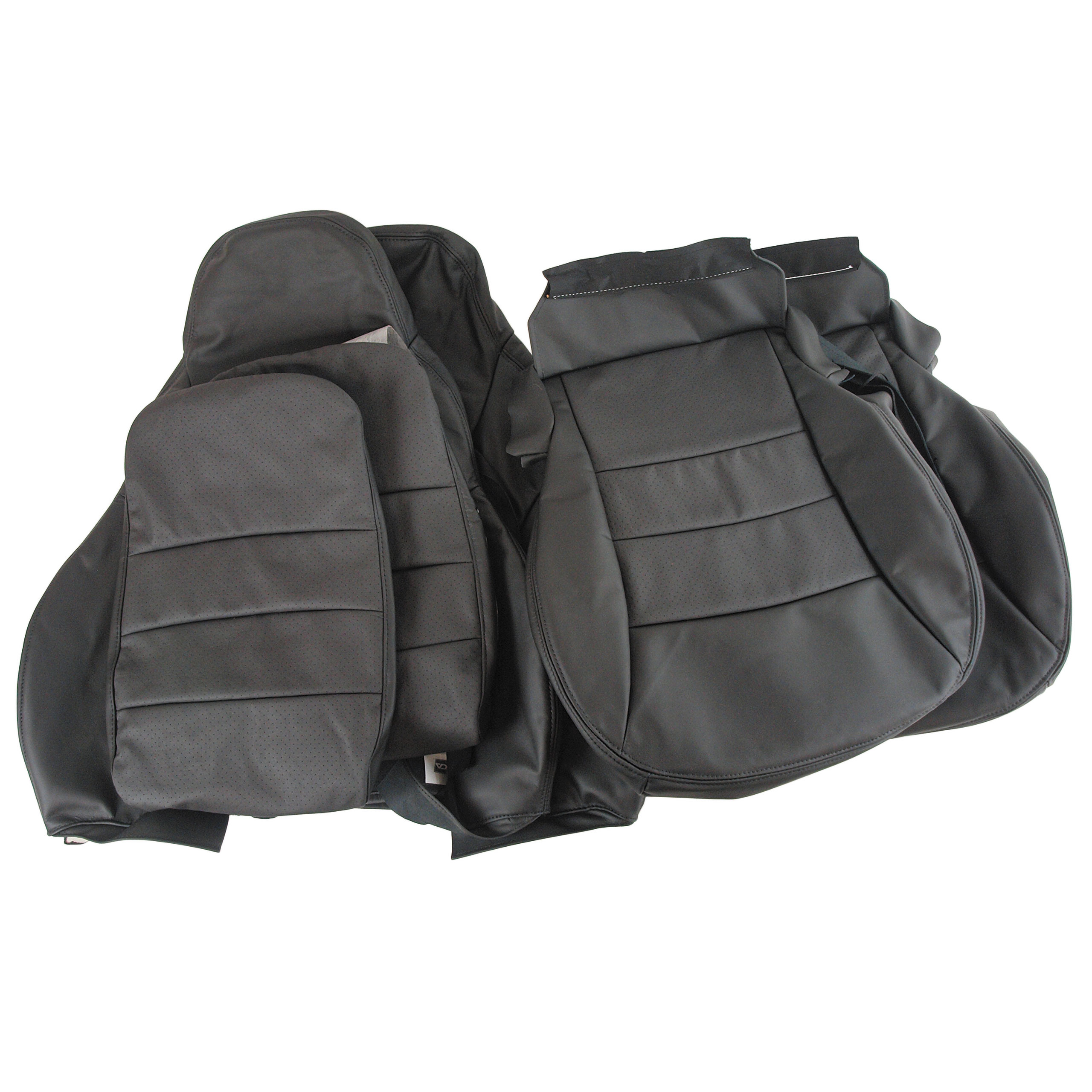 Corvette Seat Armor Protective Cover - Black Pair (05-13 C6, Grand Sport, Z06, ZR1)