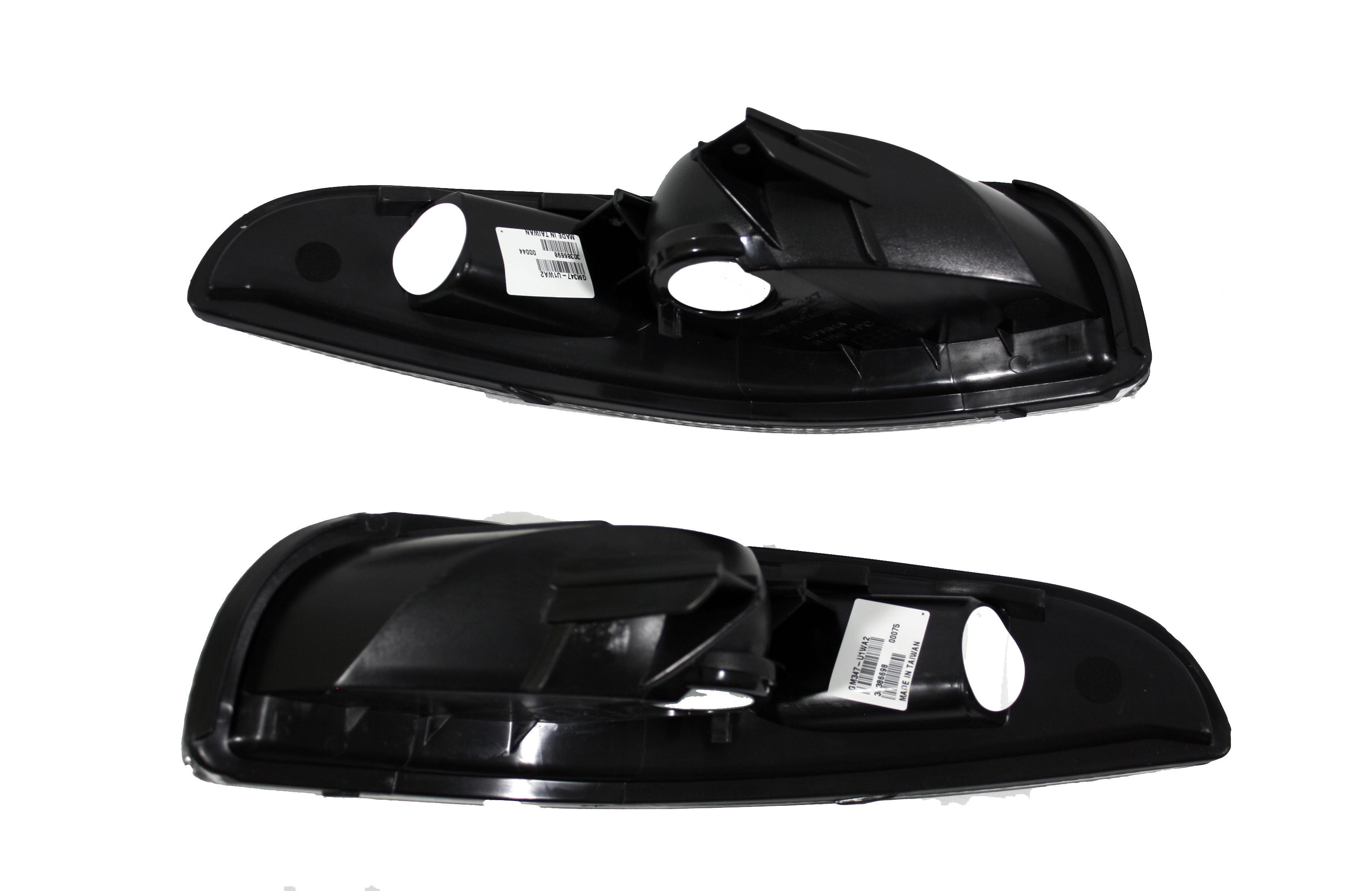 1997-2004 Corvette C5 Laser LED Parking Light Corner Assemblies - Smoke - CA
