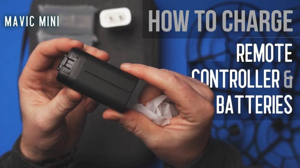 How to Charge Mavic Mini Remote Controller and Batteries Banner Image