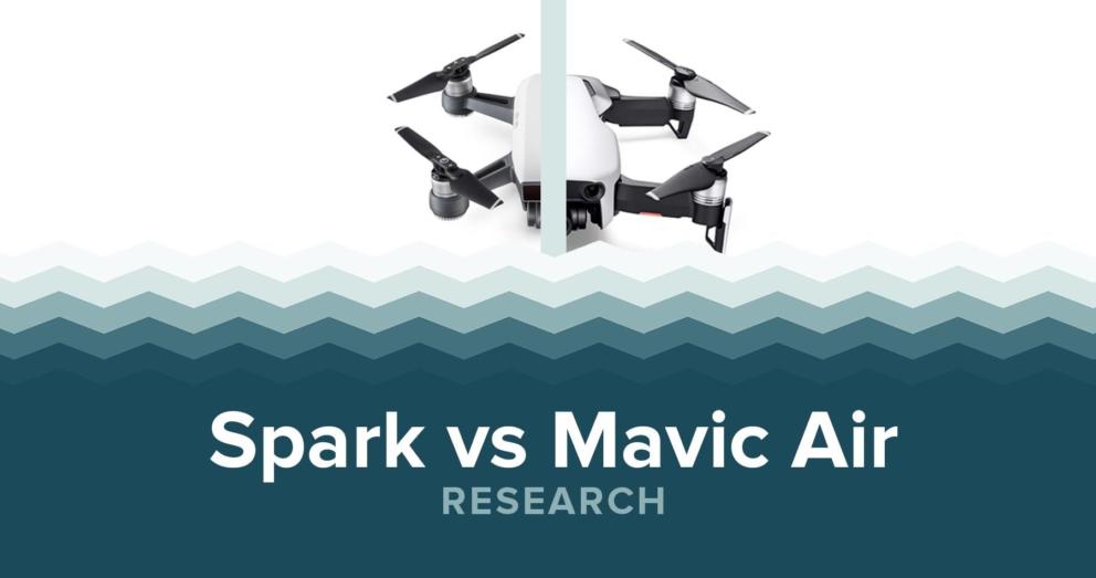 DJI Spark vs Mavic Air - Specs & Price Banner Image