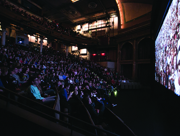 Harvey theater audience 