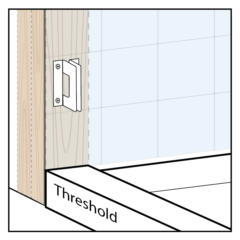 Acrylic & Fiberglass Guide Basco Shower Doors