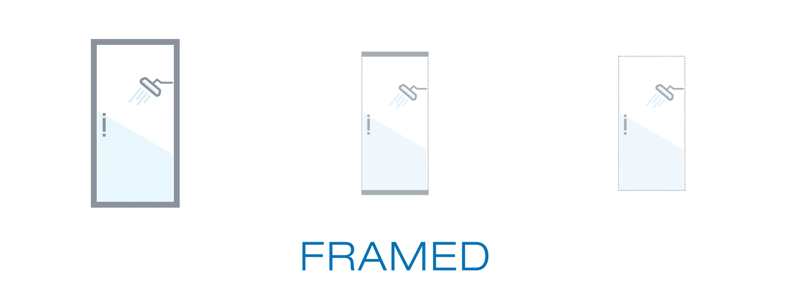 Framed vs. Frameless Shower Doors Basco Shower Doors
