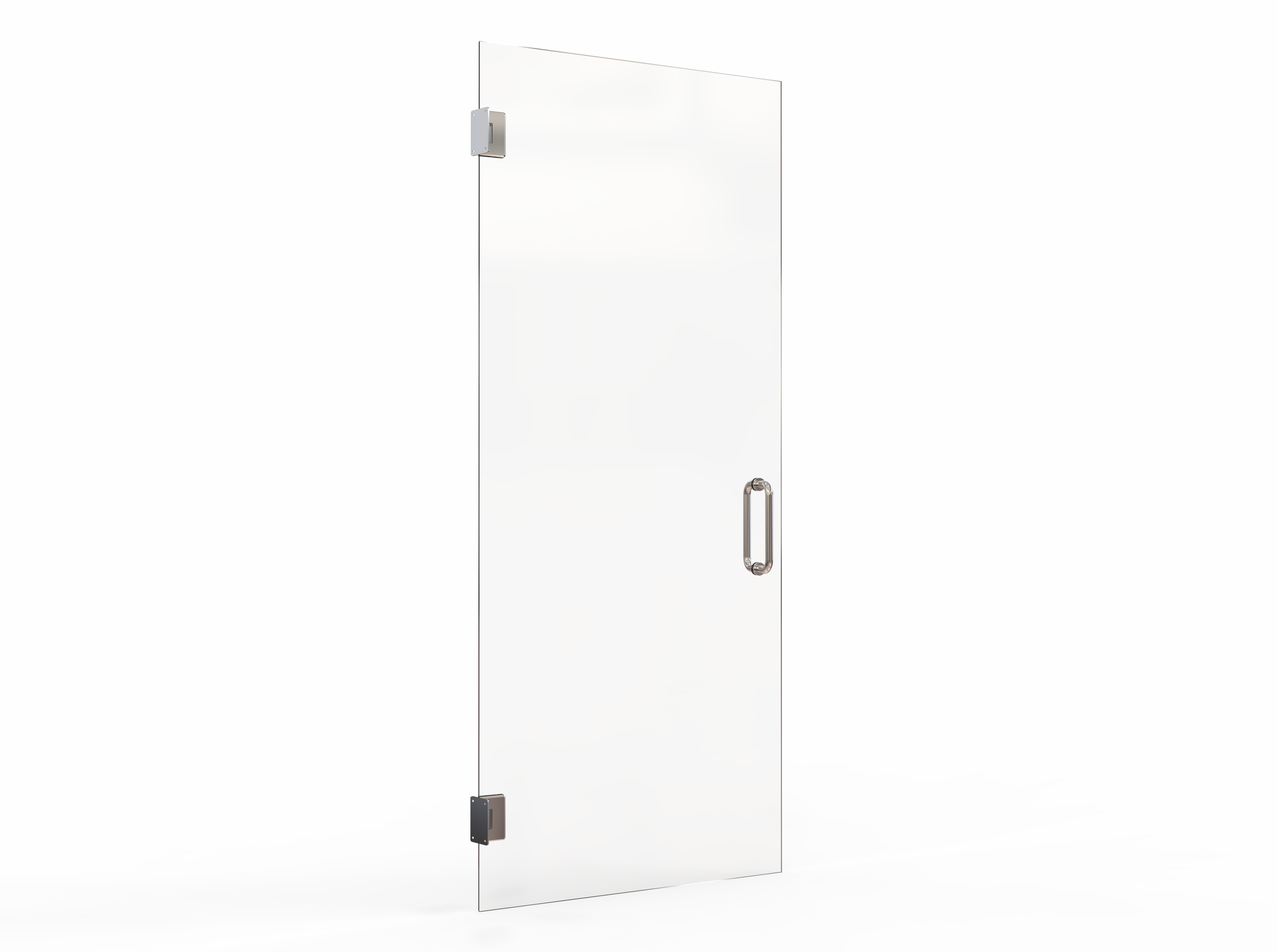 Celesta Frameless 3 8 Inch Glass Swing Shower Door Basco Shower Doors