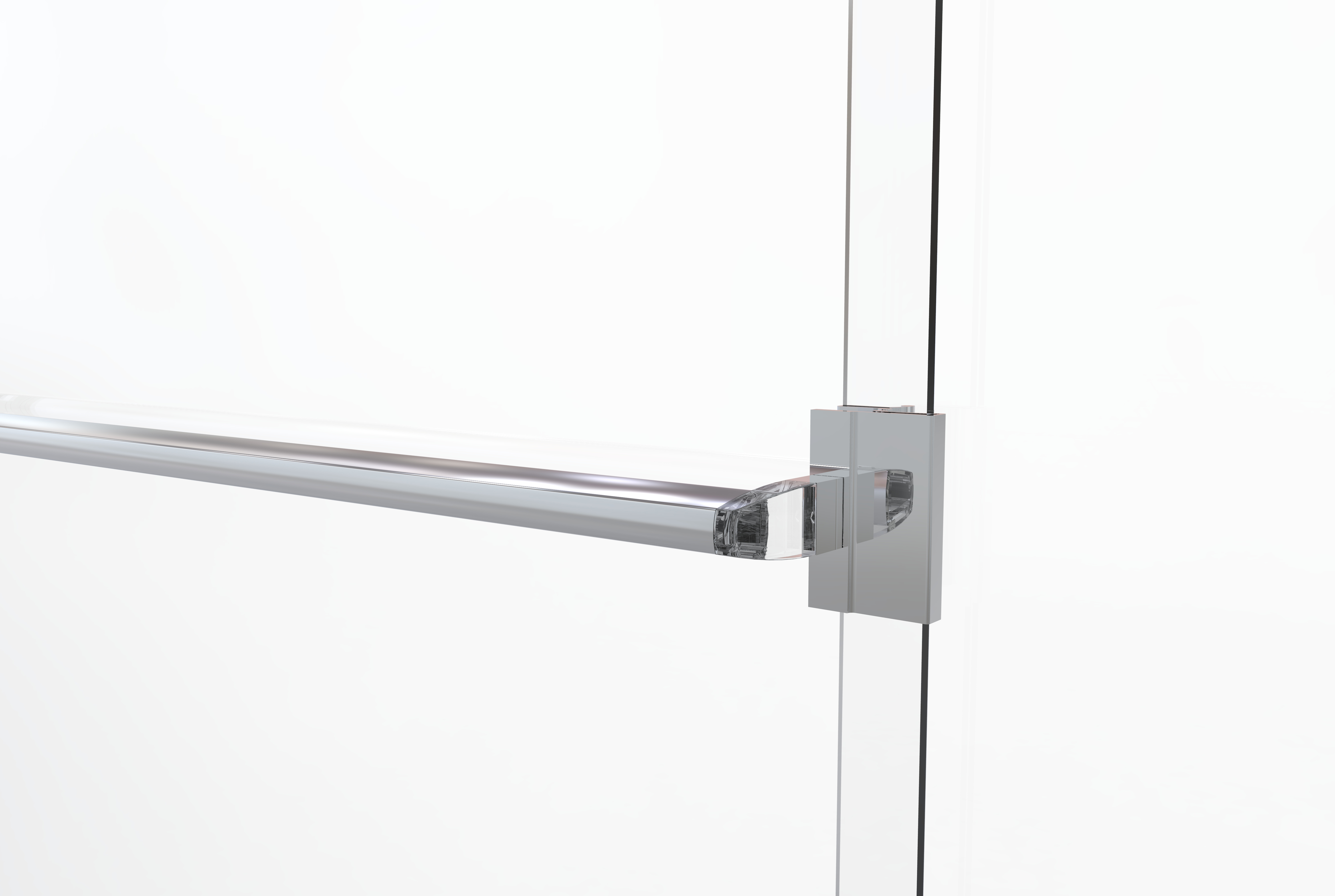 Classic SemiFrameless 3/16inch Glass Sliding… Basco Shower Doors