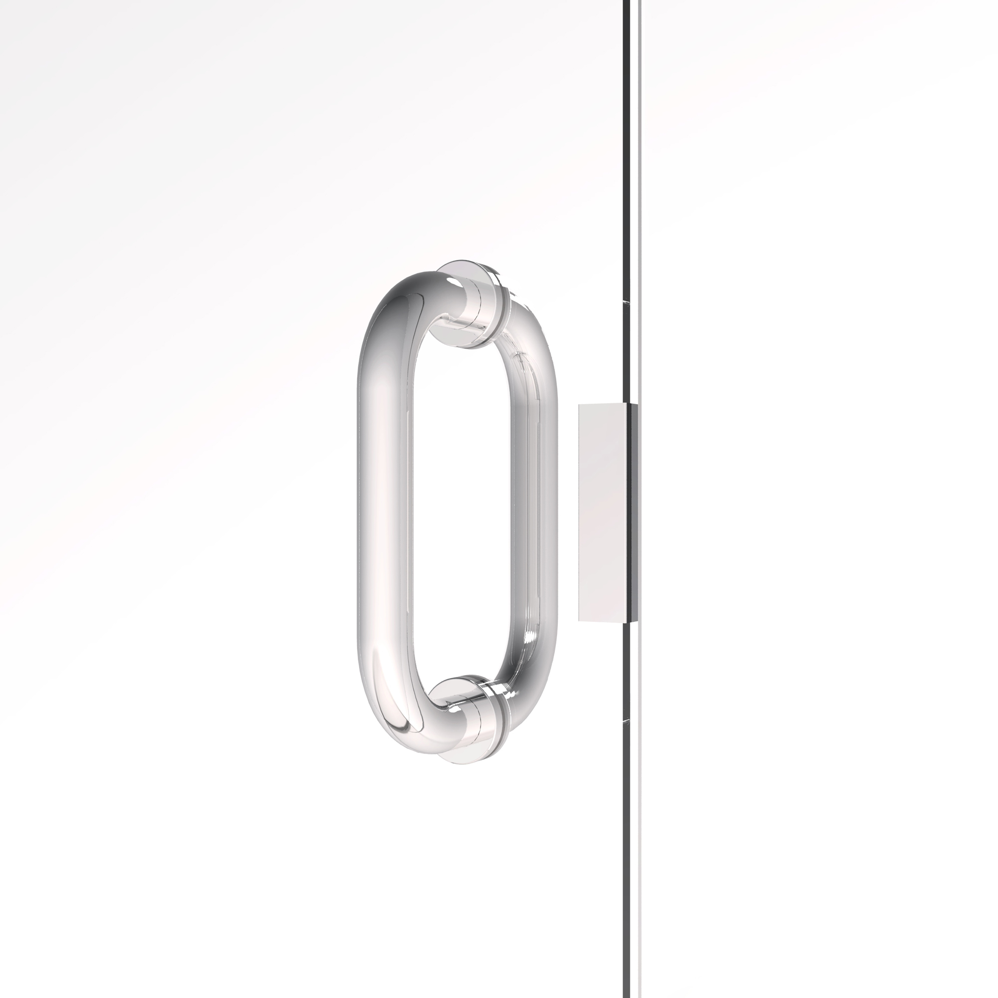 Fusion SemiFrameless 1/4inch Glass Swing Door & Basco Shower Doors
