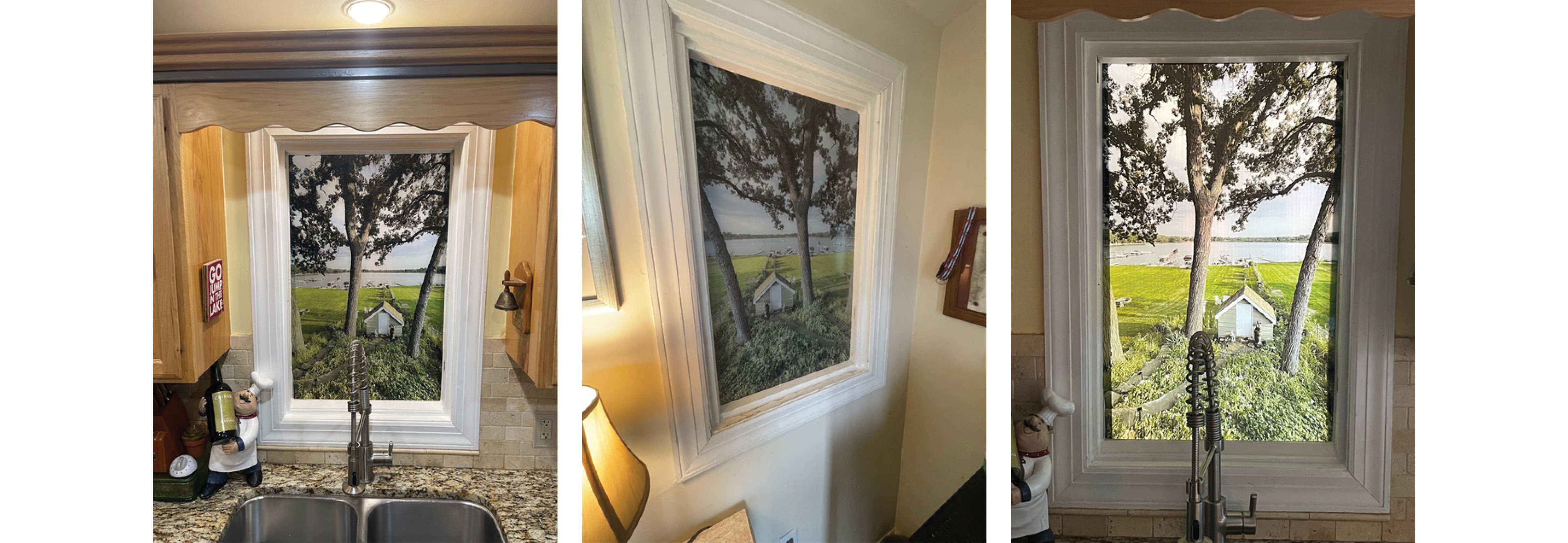 Printed Glass LED Lighting