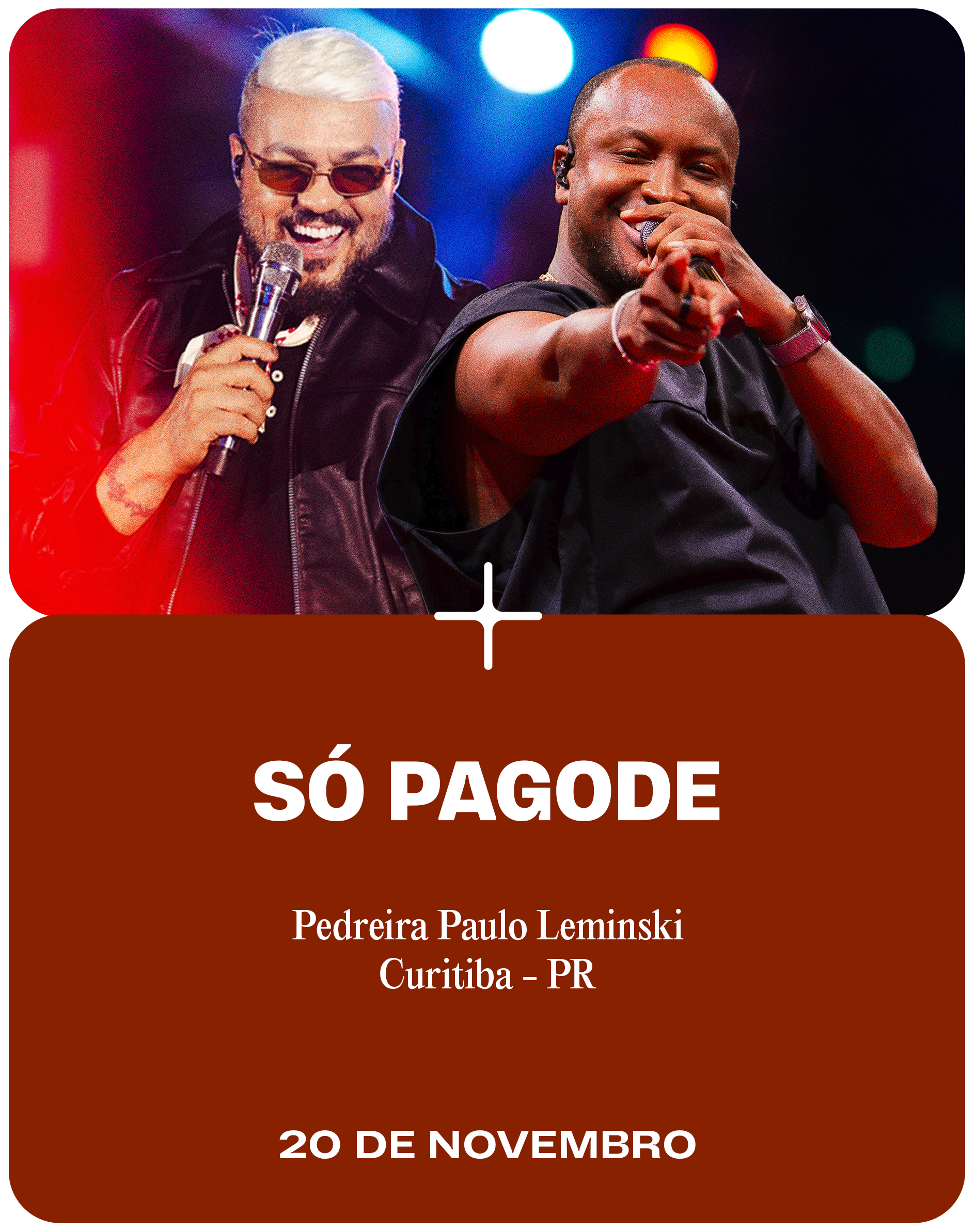 Só Pagode - Belo e Thiaguinho - NOVA DATA