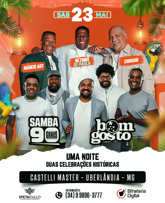 Samba 90 Graus em Uberlândia