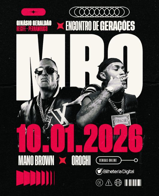 Mano Brow e Orochi - Encontro De Gerações em Recife
