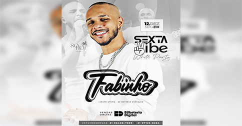 Sexta Vibe - Fabinho - White Party em Rio De Janeiro