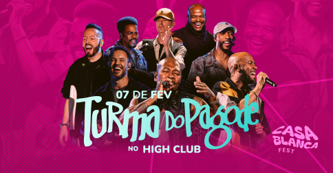 Casa Blanca Convida Quintal Do Turma Do Pagode em São Paulo