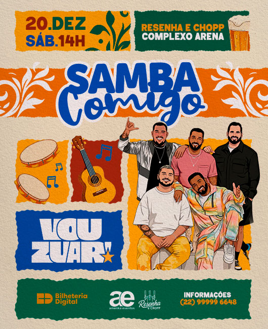 Samba Comigo - Vou Zuar em Rio De Janeiro
