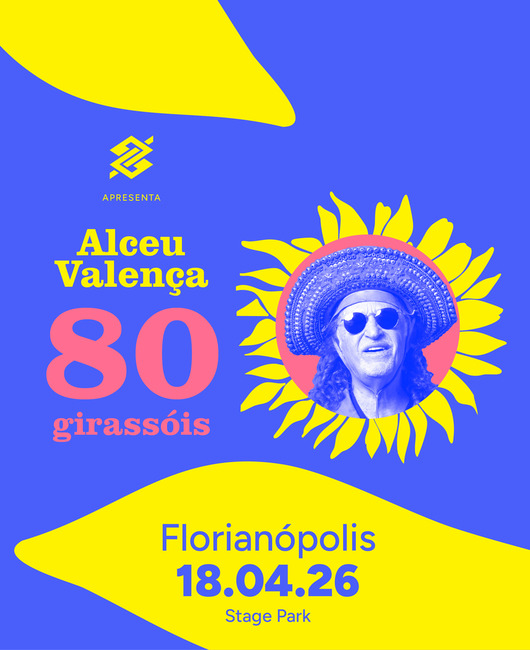 Alceu Valença | Turnê 80 Girassóis | Florianópolis