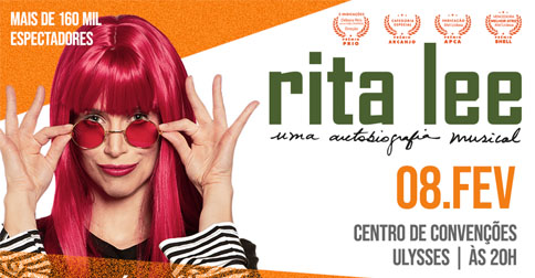 Rita Lee - Uma Autobiografia Musical com Mel Lisboa em Brasília
