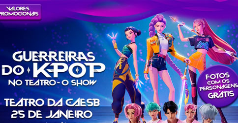 Guerreiras Do K-pop em Aguas Claras