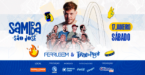 Samba São José - Ferrugem + Turma Do Pagode em São José Dos Campos