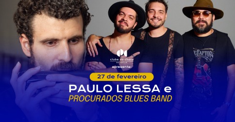 Paulo Lessa & Procurados Blues Band em Brasília