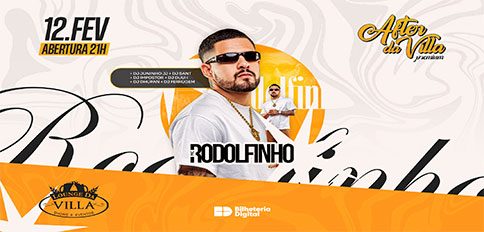After Da Villa Premium com Mc Rodolfinho em São Bernardo Do Campo