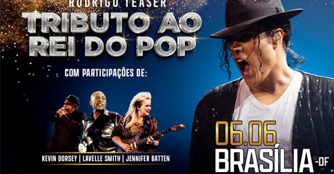 Rodrigo Teaser Tributo Ao Rei Do Pop em Brasília