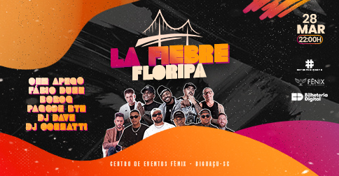 Lá Fiebre Floripa em Biguaçu