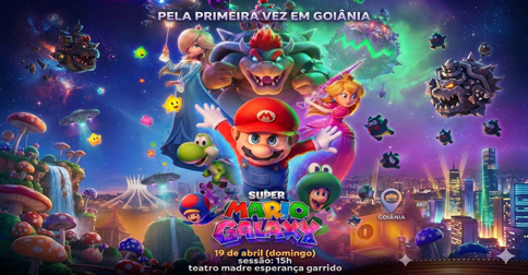 Super Mario Galaxy no Teatro em Goiânia