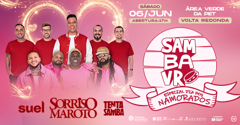 Samba Vr - Especial Dia dos Namorados em Volta Redonda