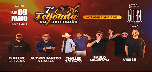 7ª Feijoada do Barracão em Rio Branco