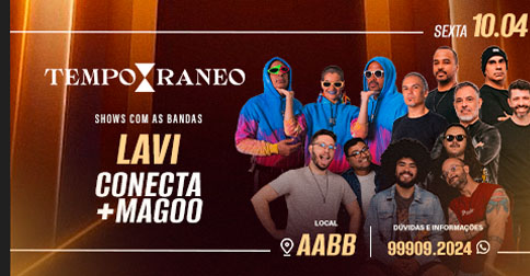 Temporaneo - Banda Lavi + Magoo + Conecta em Brasília