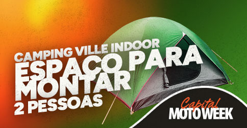 ESPAÇO PARA MONTAR A SUA BARRACA 2 PESSOAS INDOOR - CAMPING VILLE CMW | 2026