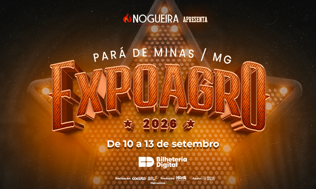 Expoagro Pará de Minas 2026 | Sábado com Clayton e Romário + Murilo Huff em Pará de Minas - Clayton e Romário + Murilo Huff