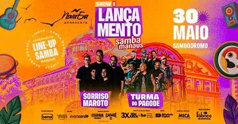 Show de Lançamento Samba em Manaus