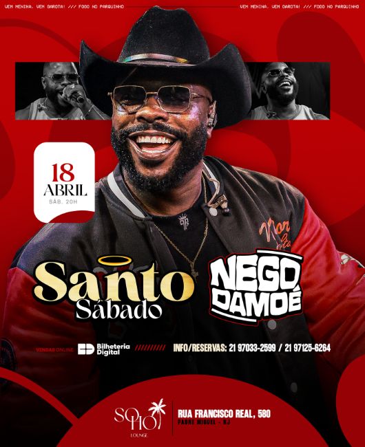 Nego Damoé - Santo em Rio de Janeiro