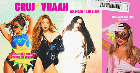 Cruj + Vraah - Shakira com DJ Fernanda Fox em Belém