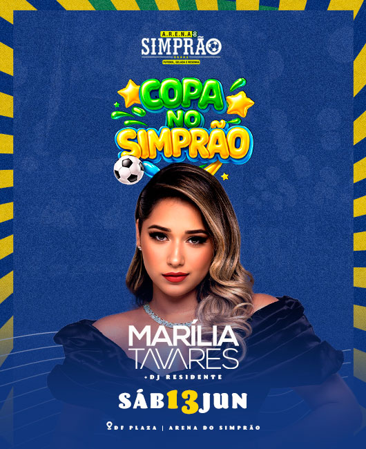 Arena Simprao | Marília Tavares em Aguas Claras