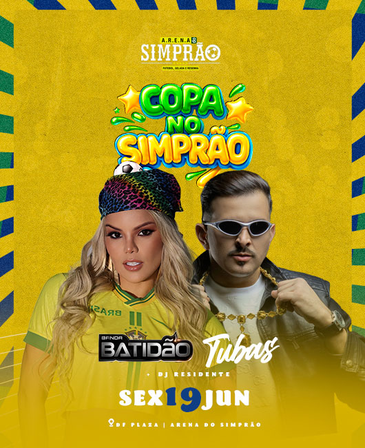 Arena Simprao | DJ Tubas em Aguas Claras