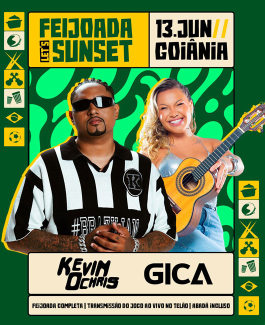 Feijoada Let's Sunset | Edição Copa em Goiânia