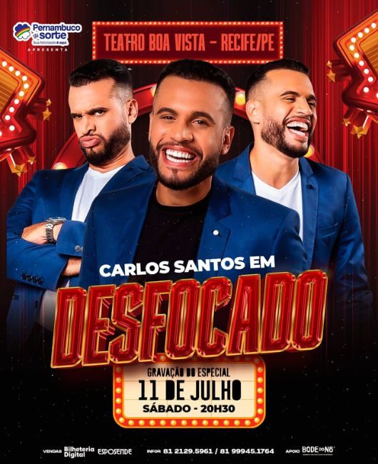 CARLOS SANTOS EM DESFOCADO