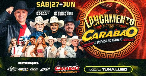 Lançamento Carabao - o Búfalo do Marajó em Belém
