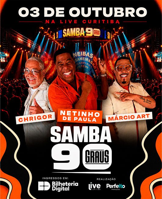 Samba 90 Graus em Curitiba