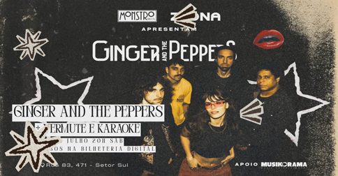 Ginger And The Peppers + Vermute e Karaokê em Goiânia