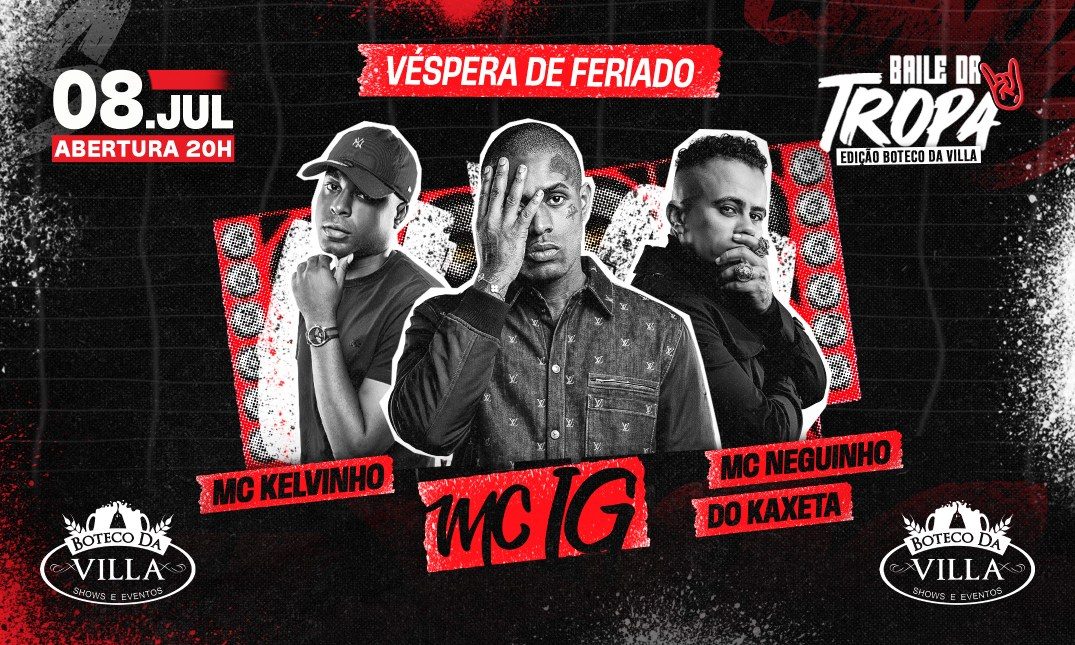 Baile da Tropa - Edição Boteco da Villa em São Bernardo do Campo