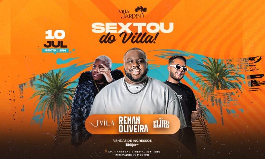 Renan Oliveira no Villa Jardim em São Bernardo do Campo