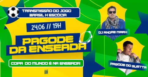 Pagode da Enseada com Pagode do Gustta e DJ André Marx em Londrina