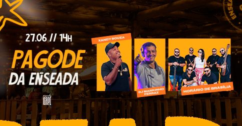 Pagode da Enseada com Horário de Brasília, Xandy Souza e Markinho Ferraz em Londrina
