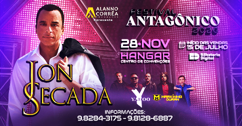 Jon Secada - Festival Antagônico em Belém