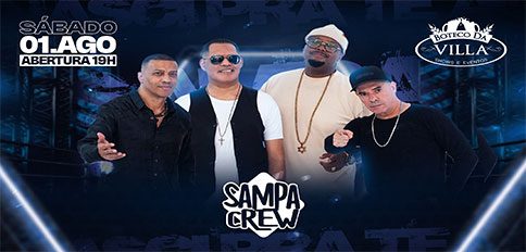 SÁBADO COM SAMPA CREW