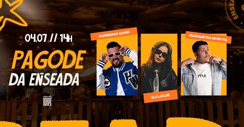 Pagode da Enseada com Juninho Cari, Pagode do Gustta e DJ Lalie em Londrina